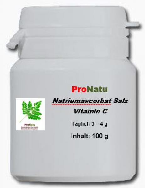 ProNatu Sodium ascorbate powder (Vitamine C)